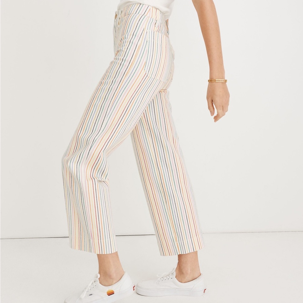 Madewell 23 rainbow pants RARE!!!